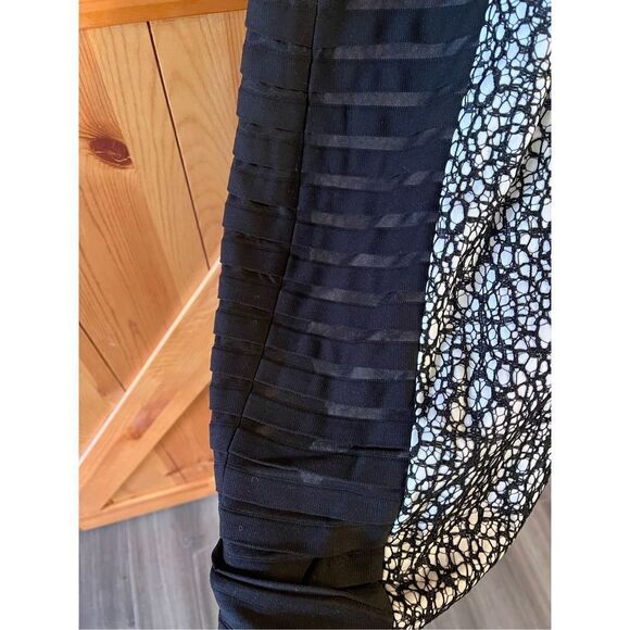 JAX Black and White BodyCon Dress Size 8 (1954) - Picture 2 of 6